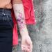 Oottati 8 Sheets Pink Flower Rose Waterproof Temporary Tattoo Stickers | Stylish & Long-Lasting Arm Jewelry for Women - Buy Online on GoSupps.com