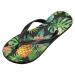 Mnsruu Tropical Palm Leaf Flamingo Flip Flops - Multi-Color Sandals for Home Hotel Spa & Travel - XS for Men & Women - Buy Online on GoSupps.com