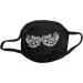 Urban Classics Unisex MT1608 Paisley Mustache Face Mask Fashion Scarf - Black One Size | Shop Internationally - Buy Online on GoSupps.com