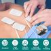 UNISOPH TENS Electrode Pads 20 pcs - Self Adhesive & Reusable for Muscle and Joint Pain Relief - Compatible with Most TENS Machines - 40x80mm - Buy Online on GoSupps.com