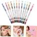 FRCOLOR 24 Pcs Eyeliner Pencil Lip Liner Jaw Trainer Colored Eye Liner Pencils Set Liquid Eyeliner Mousse 1 count (Pack of 1) Colorfulx2pcs - Buy Online on GoSupps.com