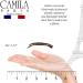 Camila Paris CP3365 French Handmade Hair Barrette Clip - Onyx | Metal-Free Closure, Strong Hold Grip | Stylish Hair Accessories for Women and Girls - Made in France - Buy Online on GoSupps.com