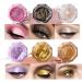 Reddhoon 6 Colors Diamond Liquid Glitter Eyeshadow Jelly Gel Shiny Eyeshadow Cream Waterproof Long Lasting Sparkling Glitter Liquid Eyeshadow Metallic Pigment - Buy Online on GoSupps.com