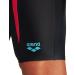 ARENA Men's M Threefold Jammer Swim Trunks - 7 Black/Black/Anguria | International Shipping Available - Buy Online on GoSupps.com
