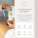 Lizush Lavender Body Oil - 2 oz Natural Vegan Non-GMO Moisturizing Bath Oil for Silky Skin with Premium Essential Oils - Handmade in the USA Lavender Oil - Buy Online on GoSupps.com