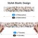 Liwin Scrunchies Bands for Fitbit Sense/Versa 3 - Elastic Printed Strap for Women/Girls - Replacement Scrunchy Wristband for Fitbit Sense/Versa 3 - Honeysuckle - S (5.3-6.7) - Buy Online on GoSupps.com