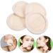 4pcs Loofah Facial & Body Scrubber Set - Beige Fabric Shower & Dish Washing Pads for Exfoliating & Cleansing - Buy Online on GoSupps.com