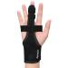 Apasiri Trigger Finger Splint Finger Brace Support for Broken Finger Metacarpal Finger Splint Hand Brace Straightening Immobilizer Treatment For Sprains Arthritis Tendonitis L Large