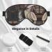 Shop Silky Cowboy Hat Sleep Masks - Soft Satin Eye Cover for Travel & Naps | Western Boots Design for Men & Women - Buy Online on GoSupps.com