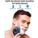 ZORUMAN 6D Electric Head Shaver for Men - 5-in-1 Cordless Shavers for Bald Men - LED Display, IPX7 Waterproof - Wet/Dry Use - 6900-BLACK - Buy Online on GoSupps.com