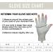 Riverruns Fingerless Fishing Gloves | UV Protection Sun Gloves for Men and Women | Ideal for Fishing, Boating, Kayaking, Hiking, and Cycling | White Skull Design | Size: Medium Light Khaki - Buy Online on GoSupps.com