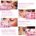 Palette de Maquillage 43 Nuances pour Contour et Sculpture du Visage Palette de Contour Visage Femme pour les Jours Id ale pour Voyage Soir e Mariage F tes Filles Amies - Buy Online on GoSupps.com