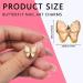 Kalolary 20 Pcs 3D Butterfly Nail Charms Rhinestones - Nail Art Metal Gems for Stunning Nail Designs - Buy Online on GoSupps.com