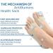 Ortho Bunion Relief Socks Set - 5 Pairs for Women | Align Toe Socks for Foot Health and Antibunions | Black - Buy Online on GoSupps.com