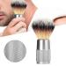 Premium Beard Razor Brush - Portable Shaving Brush with Aluminum Handle for Men | Foaming Soap Brush for Home & Travel - Buy Online on GoSupps.com