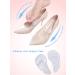 High Arch Support Inserts for Men & Women | Flat Feet Relief & Plantar Fasciitis Support - 3 Pairs (4.8 x 2.6 - Buy Online on GoSupps.com