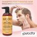 PURA DOR MD Anti-Hair Thinning Shampoo with 0.5% Coal Tar & Biotin (16oz) - DHT Herbal Blend for Dry Scalp - No Sulfates - Men & Women - Buy Online on GoSupps.com