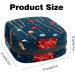Women s Makeup Organizer with Menstrual Cup Pocket - Big Capacity Travel Band in Merry Christmas Pattern | 1 Count - Buy Online on GoSupps.com