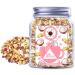 Plant poison rose coconut ginger tea (apple mango coconut ginger coconut flakes double red rose blossom) herbal tea loose sheet mass non-gun mixed fruit taste 70g / 2.5oz