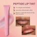 Sitovely Glossy Plumping Lip Gloss Voluminous Lip Balm Nude Colors Lipstick Glossy Plumping Peptide Lip Gloss Lip Butter Balm High-Shine Nude Colors Lip Glow Oil (Pink M) - Buy Online on GoSupps.com