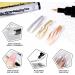 U-Shinein Nail Art Pen Nail Graffiti Drawing Pen Silky Super Glossy Graffiti Pen Metallic Nail Art Drawing Pen Nail Art DIY Manicure Tool Golden - Buy Online on GoSupps.com