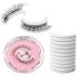 Self Adhesive Eyelashes 2 Pcs Reusable Self Adhesive Eyelashes And No Glue 10pcs Transparent Waterproof Self-Adhesive Strips False Eyelashes For Natural Look Easy Put On False Eyelashes w08-T