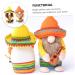 HOMSFOU 4 Pcs 1 Set Hawaiian Doll Summer Beach Party Decoration Nativity Ornaments for Kids Santa Ornament Plush Santa Gnome Cinco De Mayo Party Decorations Cloth Mexico Child Desktop Yellowx2pcs 20x13x9cmx2pcs - Buy Online on GoSupps.com