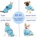  BB Extra Absorbent Dog Hand Towel & Cat Fast Drying Bath Towel | Large Size Pet Coat with Adjustable Carriers - XL Sky - Buy Online on GoSupps.com