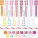 420 Matte Toenail False Toe Nail Tips - 15 Sets Fresh Color Full Cover Fake Nails - Buy Online on GoSupps.com