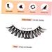 50 Pairs Fluffy Natural Fake Eyelashes - Realistic Full Strip Lashes for Women | Bulk Makeup Tools - Buy Online on GoSupps.com