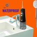 Portable Cordless Water Flosser - Rechargeable IPX7 Waterproof 4 Modes & Jet Tips | Travel & Home Use - Buy Online on GoSupps.com