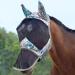 Harrison Howard LumiVista Horse Fly Mask with Ears, Long Nose, UV Protection - Pastel Mix Cob - Buy Online on GoSupps.com