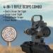 Pinty 3-9x32 Rifle Scope with Rangefinder, Illuminated Reflex Sight, Green Dot Laser - 4 Reticle Options - Buy Online on GoSupps.com