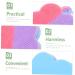 FRCOLOR Face Cleansing Brush Exfoliator Silicone Exfoliating Face Scrubber Portable Face Brush Sensitive Skin Soft Brush Facial Face Silicone Scrubber Face Exfoliator Nano Bath Brush Pores 7x7cm As Shown - Buy Online on GoSupps.com