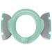 Kalencom Potette Plus Premium 2 in 1 Travel Potty and Toilet Seat Trainer Ring with Built in Pee Guard and Easy-Grip Handles (Teal/Gray) - Buy Online on GoSupps.com