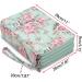 BTSKY Colored Pencil Case- 200 Slots Pencil Holder Pen Bag Large Capacity Pencil Organizer with Handle Strap Handy Colored Pencil Box with Printing Pattern Rose Green Rose - Buy Online on GoSupps.com