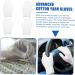 minkissy 12pairs Gloves Wax Bath Liners Wax Bath Mittens Paraffin Wax Mittens Paraffin Bath Mittens Santa Cosplay Costume Work Glove White Cotton Yarn Labor Protection Cotton Jewelry - Buy Online on GoSupps.com