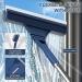 Window Cleaner with Telescopic Handle Professional Window Wiper Cleaner Telescopic Window Washer with Bendable Head Glass Cleaning Tools for High Windows Indoor and Outdoor Use (135 cm) 135 Cm. - Buy Online on GoSupps.com