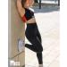 HIGORUN Women's Seamless Smile Contour High Waist Leggings | Black | Medium - Perfect for Workout, Gym, Yoga - Buy Online on GoSupps.com