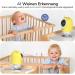 Jeeber 2.5K/4MP Baby Monitor - Smart Camera for Phone & Watch | Crying Detection Lullaby Movement Tracking Night Light WLAN - International Shipping - Buy Online on GoSupps.com