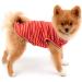Paidful Summer Striped T-Shirt for Small Dogs 100% Cotton Sleeveless Top for Young Girls Chihuahua & Yorkshire Red Size M (Back Length: 25cm Bust: 37cm) - Buy Online on GoSupps.com