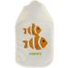 Personalized Hot Water Bottle with Cozy Cover | Custom Text | Gift Idea for Kids & Adults | 800 ml Fish Design - Buy Online on GoSupps.com