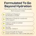 My Vida Origins Electrolyte Powder Enhanced w/ 2000mg of Potassium Citrate | Zero Sugar Sweetened with Monk Fruit | Lemon Flavor - 30 Day Supply Supplement - Buy Online on GoSupps.com