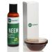 Neem Oil | Neem Oil for Plants | Pure Organic Cold Pressed 100% Virgin Neem Oil | Neem Oil for Skin Hair Nails (100)
