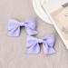 OEIOTEI Bow Hair Clips 2 Pieces Hair Clip Hair Bows Girls Alligator Hair Clips Hair Accessories Small Non-Slip Fashionable Ponytail Hair Clips School Clothes (5) - Buy Online on GoSupps.com