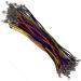 Lystaii 50pcs Multi Color Leather Bracelet Cords with Lobster Claw Clasp - DIY Jewelry Making Kit with 9.25inch Braided Ropes - Buy Online on GoSupps.com