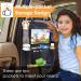 Lovpis Back Seat Car Organizer 2-Pack | Waterproof 600D Storage Bags for Kids | Travel Accessories & Back Seat Protection - Buy Online on GoSupps.com