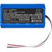 FITHOOD 5200mAh Battery Replacement for Albrecht DR860 DR855 DR 27856 - High-Performance Long-Lasting Power - Buy Online on GoSupps.com