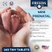 FREEDA Mini Prenatal Vitamin - Kosher Prenatals for Pregnant Women - 120 Easy-to-Swallow Tablets with Iron, Folic Acid, Vitamin D - Pre Natal Multivitamin - Buy Online on GoSupps.com