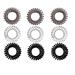 Spiral Hair Ties 9 Pieces Telephone Cord Hair Tie Elastic Hair Band for Women Girls Hair Accessories